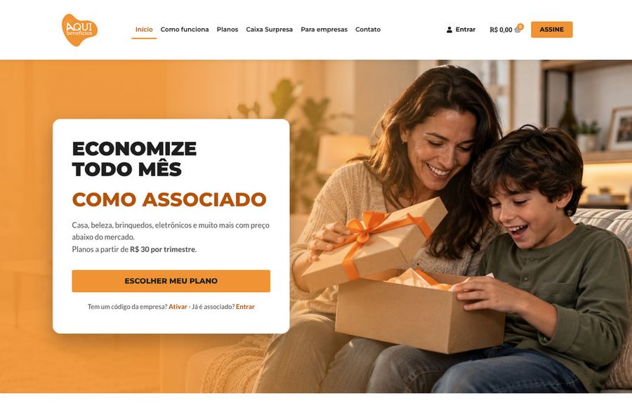 Site Aqui Benefícios